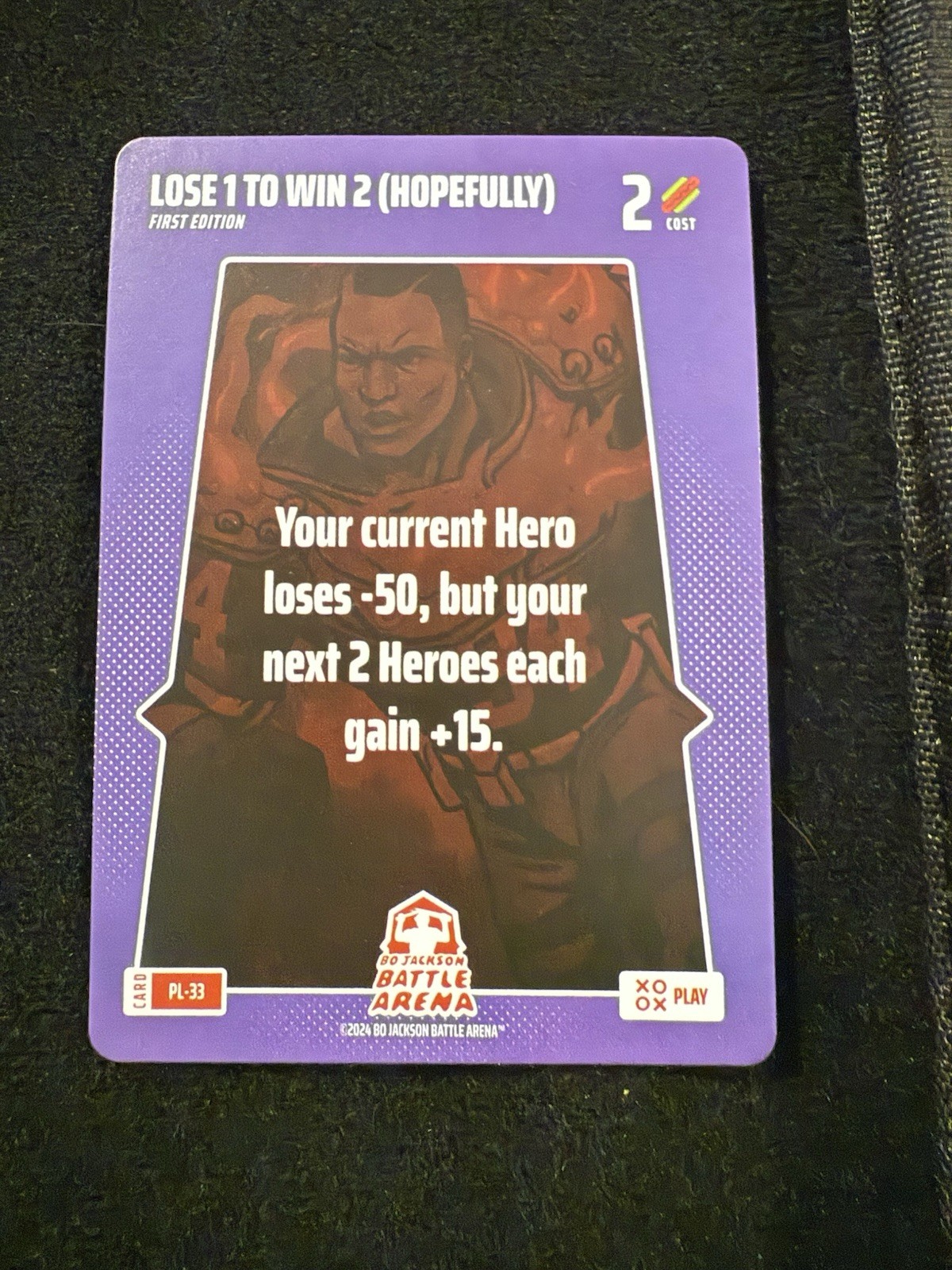 2024 Bo Jackson Battle Arena PL-33 Lose 1 To Win 2 Rare 🔥