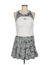 Adidas Stella McCartney Women Silver Cocktail Dress M