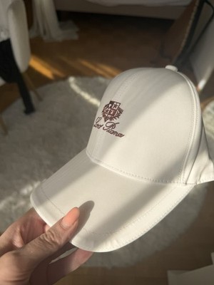 Loro Piana Storm System Microfiber Baseball Cap Men s Large Beige