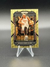 MYISHA HINES-ALLEN 2023 Panini Prizm WNBA Gold Vinyl Prizms One of One 1/1