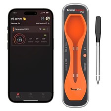 TempSpike 600ft Wireless Meat Thermometer with Upgraded Meat Probe