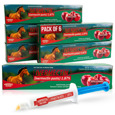 6 Pack In Box Paste Horse Dewormer Apple Flavor wormer horse Dewormer