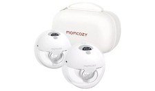 Image of Momcozy M5 Wearable Electric Double Breast Pump - White NEW