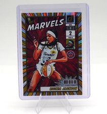 Rickea Jackson 2025 Panini Donruss WNBA Laser Net Marvels /99 #6 Sparks