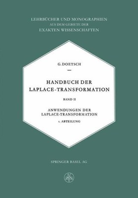 Handbuch der Laplace-Transformation | Gustav Doetsch | Taschenbuch | Paperback