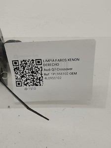 4L0955102 1510 xenon-scheinwerferwischer AUDI Q7 - 1 GENERACION 4L 2005 - 2009 -
