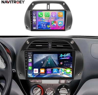 9''Car Stereo For Toyota RAV4 2001-2006 Android 15 Carplay BT GPS Navi BT 4+64GB