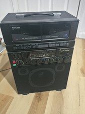 Venturer All-in-one Karaoke System Vocal Changer AM/FM Radio Black