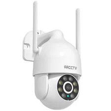 ARCCTV WiFi Home Security Camera Wireless 3MP In/Outdoor Night Vision Easy Setup