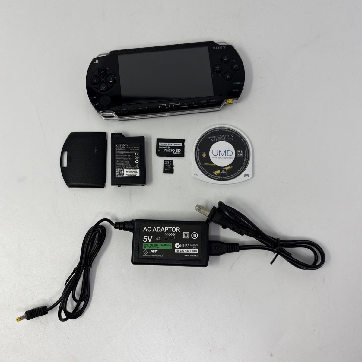 Sony Playstation Portable PSP PSP-1001 B2 Handheld Game System
