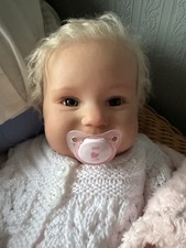 Reborn Doll Maddie + COA. Preowned