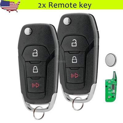 2 For 2015-2022 FORD F-150 F-250 F-350 REMOTE FLIP KEY FOB N5F-A08TAA 164-R8130