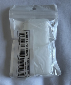 Resealable Clear Zipper Seal Bag w/ Hang Hole, Series 1/2/3 38mm