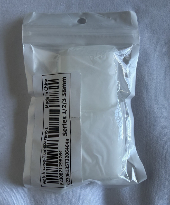 Resealable Clear Zipper Seal Bag w/ Hang Hole, Series 1/2/3 38mm
