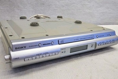 Sony ICF-CDK50 Under The Cabinet Radio/CD Player - No Remote - TESTED WORKING