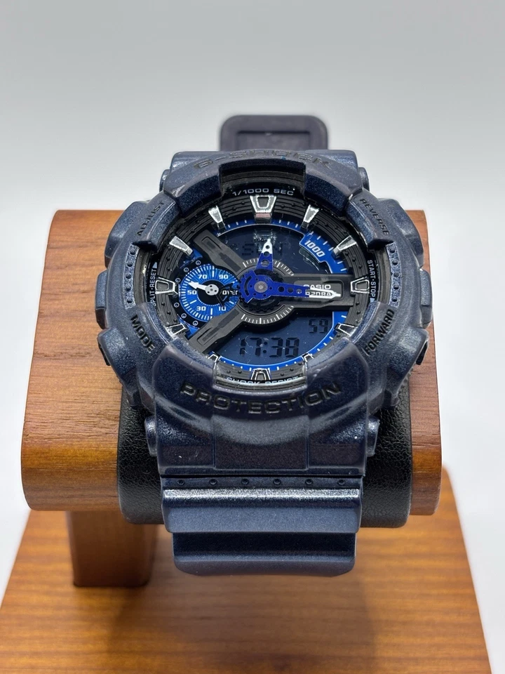 Reloj Pulsera Casio G-Shock 5146 GA 110mm Negro y Azul Antimagnético Foto 3 de 4