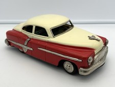 Vtg 1952 Oldsmobile Friction Fat Car / Ichiko Tin Litho Japan / Man Cave Decor
