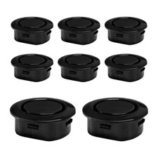 Car Rear Bumper Radar Hole Cover Durable Plastic Front Rear Sensor