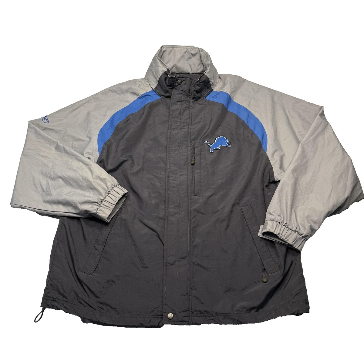 Reebok Detroit Lions NFLジャケット Vintage Reebok NFL Detroit Lions Pullover non Jacket Pro Line XL