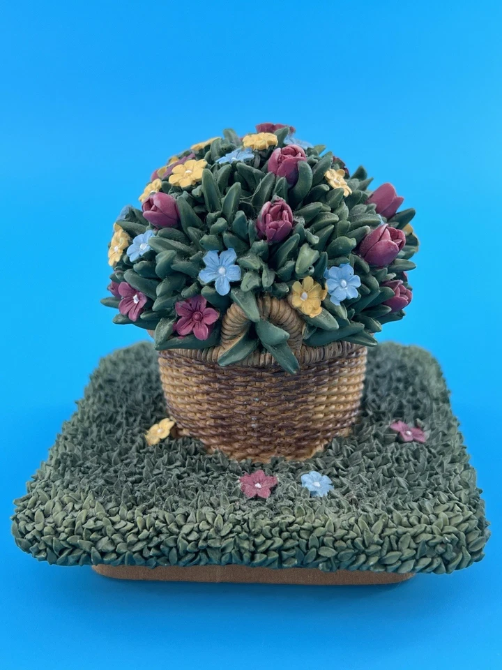 Maravilloso Yankee Candle Cuadrado Floral Vela Tarro Topper - Cuadrado Foto 2 de 4