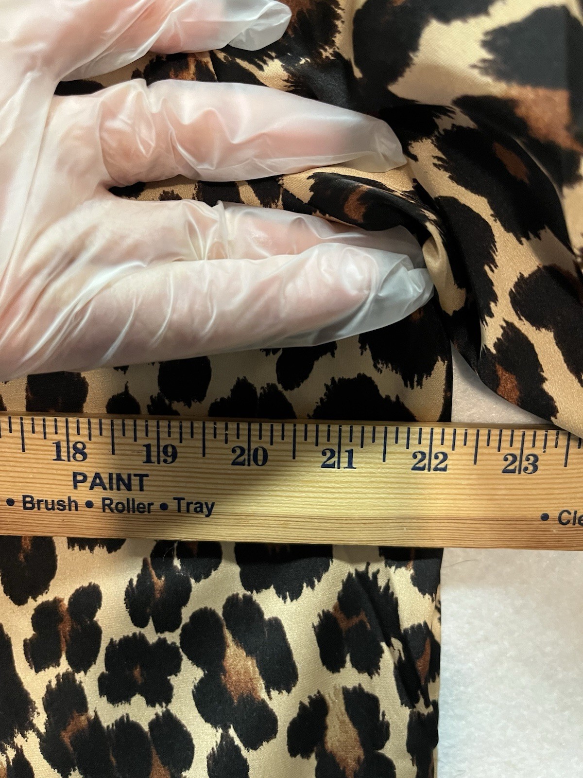 Talbots Leopard Print Button Down Long Sleeve Str… - image 6