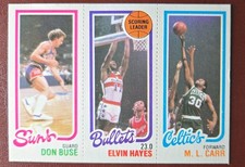 1980-81 Topps - Elvin Hayes, M.L. Carr, Don Buse #35-242-190