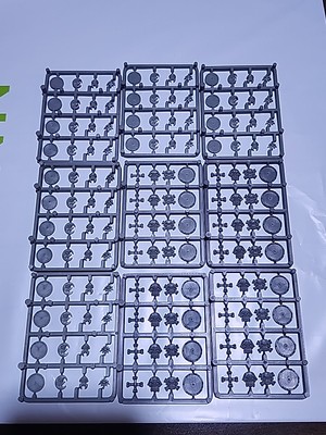 9x Goblin Shield Sprues - Warhammer Fantasy Battle GW ORCs N GOB's