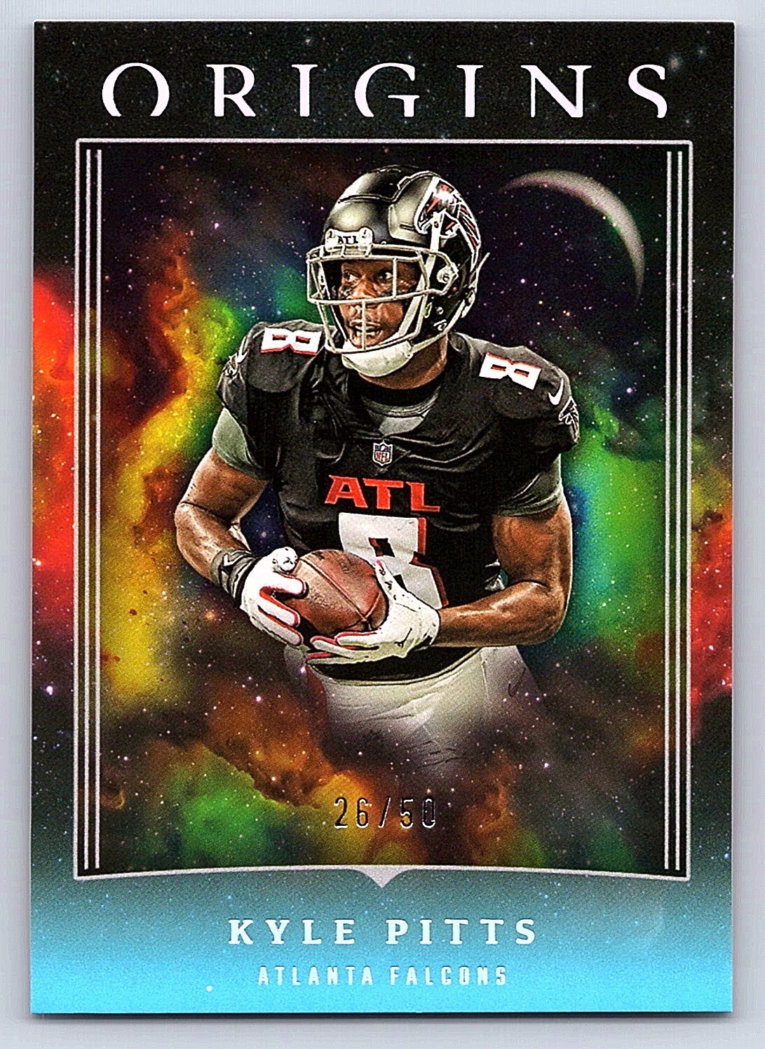 2023 Panini Origins #4 Kyle Pitts Turquoise #/50