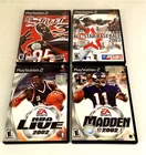 Lot of 5 PlayStation Sports Game with Cases