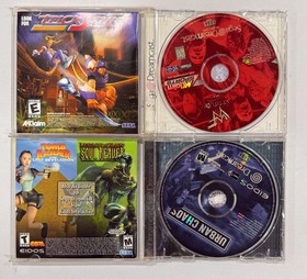 5 Dreamcast Games Lot - CIB, Complete - Urban Chaos, Worms Armageddon, WWF