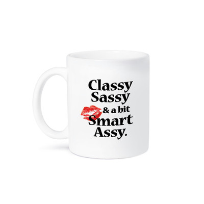 3dRose, Classy sassy and a bit smart assy, Mug