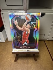 2021 Panini Prizm WNBA Kelsey Plum Silver Prizm #60 Las Vegas Aces Sparks