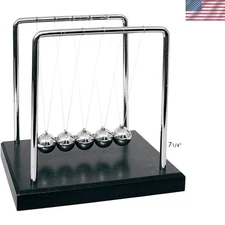 Educational Physics Gadget - Newton's Cradle 7 1/4