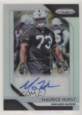 2018 Panini Prizm Rookie Auto Maurice Hurst #RA-MH Auto 5w7