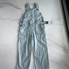 NWT OshKosh B'Gosh Stormy Blue Classic Overalls. size 3T NEW With TAGS