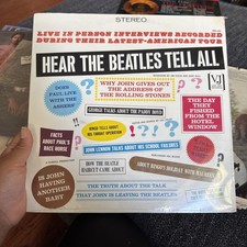 MEGA RARE VINYL Hear the Beatles Tell All 1964 New, SEALED Stereo PRO-202