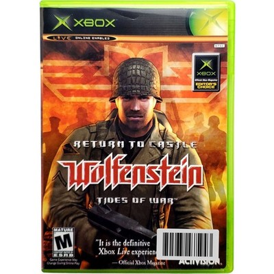 Return To Castle Wolfenstein - Microsoft Xbox Tested 1Y Guarantee