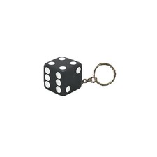 Triktopz Dice Black Keychain Keys, Pendants  Other Items