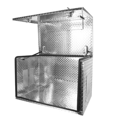 35'' Aluminium Generator Storage Box Tool Box For Caravan Truck Garage Workshop
