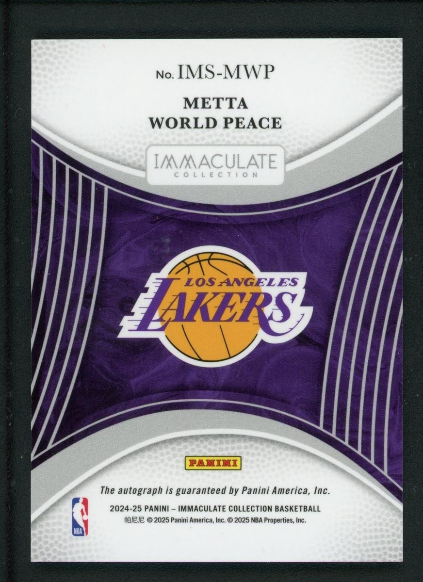 Panini Immaculateマクアリスター 直筆サインカード 10/49 2024-25 Panini Immaculate Collection - Immaculate Signatures Metta
