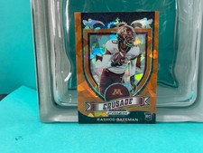 2021 Panini Prizm Draft Picks - Rashod Bateman #166 Orange Ice Prizm