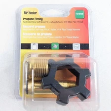 Mr. Heater F276139 Flow Soft Nose P.O.L. Standard POL Fitting 1/4 x 1 Dia. in.