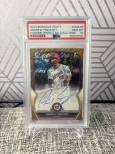 Andrew Pinckney Bowman 2023 Gold /50 Auto