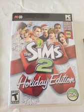 THE SIMS 2 HOLIDAY EDITION PC CD-ROM VIDEO GAME COMPLETE 5 DISCS