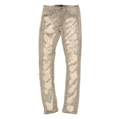 Waimea Repaired Stitch Hang Denim   Denim with Distressed and Repaired Stitch