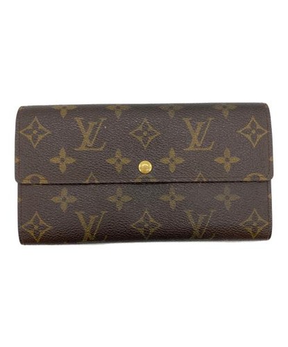 LOUIS VUITTON                    Long wallet/Pochette Portemonnaie Credit brown