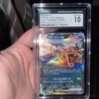 CGC 10 Charizard ex 115/190 Shiny Treasure Ex Holo Japanese Pokemon Card Slab