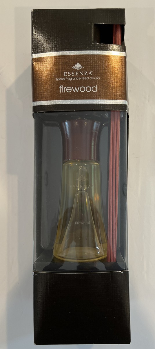 NEW Essenza Home Fragrance Reed Diffuser 7.5 fl oz. Firewood