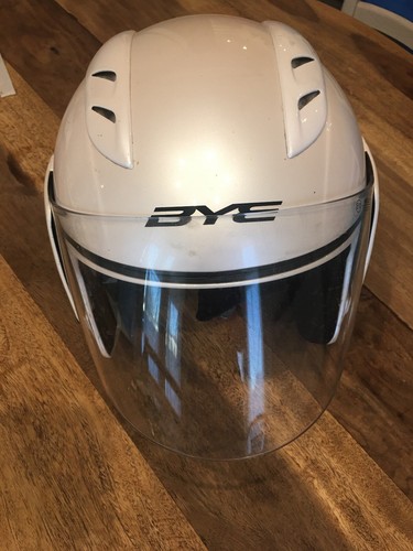 Casco moto BYE YAMAHA Demi-Jet Bianco Perla tg. XXL 62-63 omologato | eBay