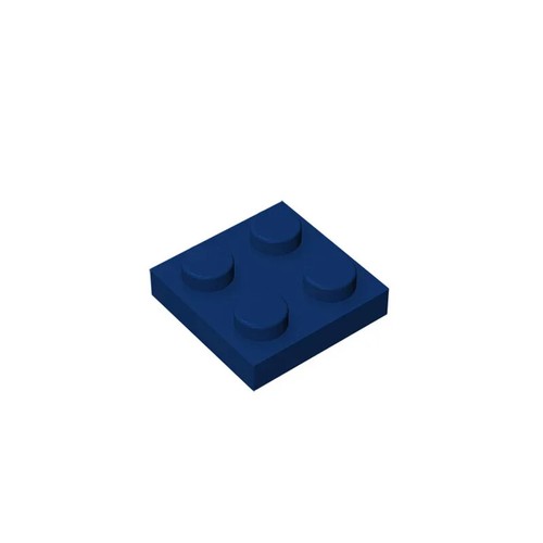 100 PCS 3022 Parts Plate 2x2 Building Blocks 100% Compatible DIY Bricks Toys - Picture 2 of 16